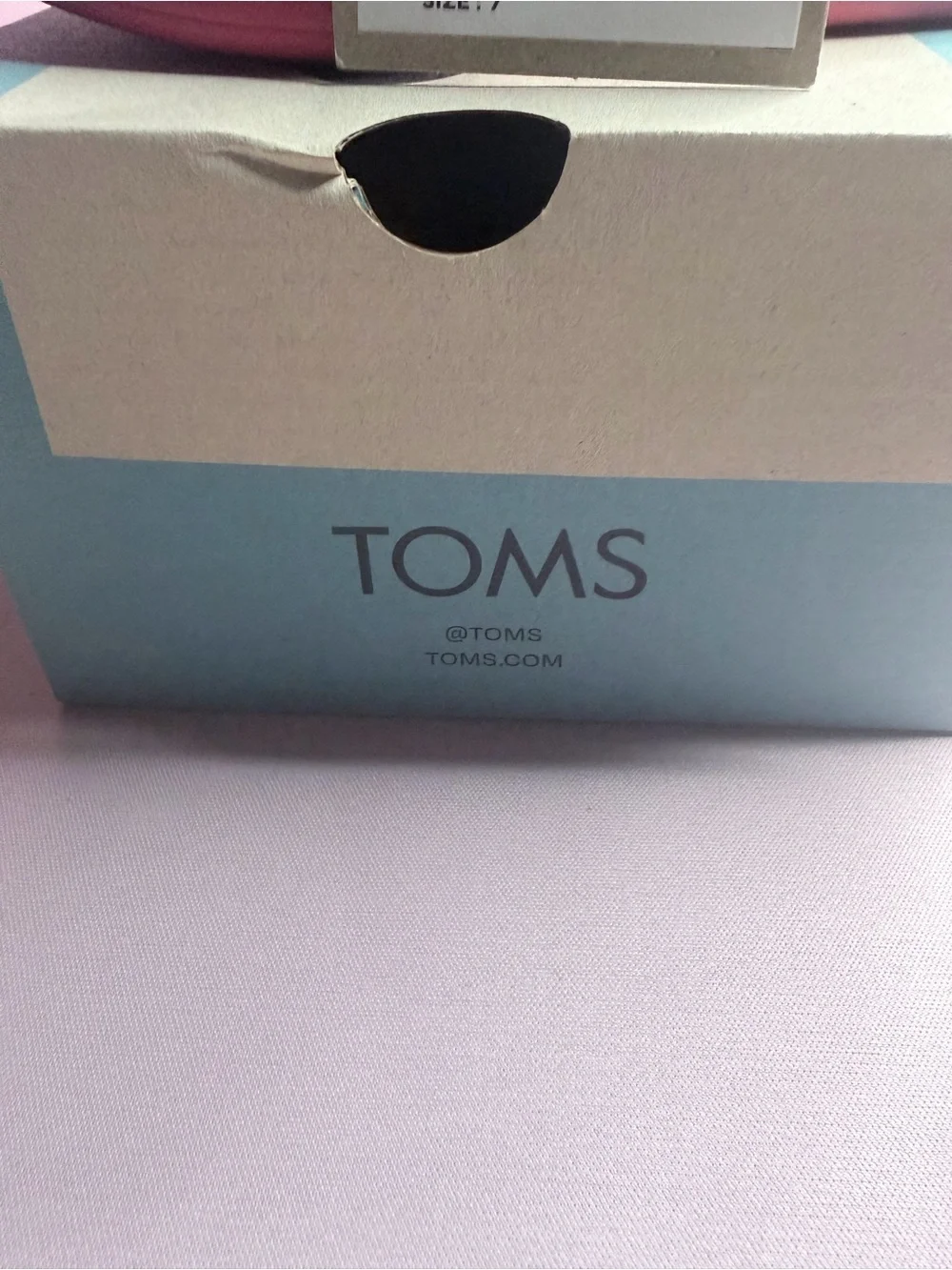 TOMS Kids Pink Water Shoes Slip-On